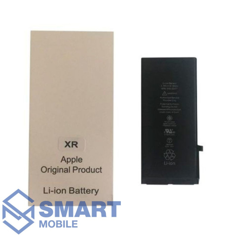 Аккумулятор для iPhone XR (2942 mAh), (Orig Chip) + монтажный скотч