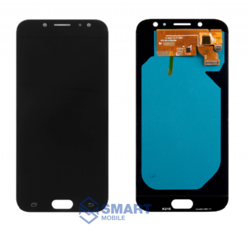 Дисплей для Samsung J730F Galaxy J7 (2017) + тачскрин (черный) (OLED) полноразмерный