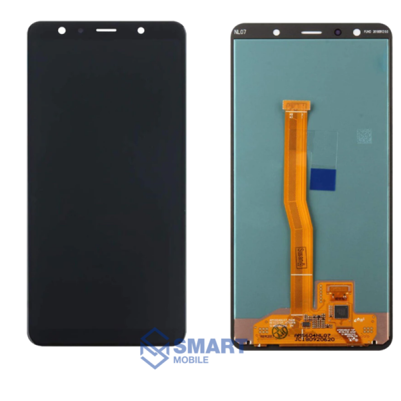 Дисплей для Samsung Galaxy A750F A7 (2018) + тачскрин (черный) сервисный 100% 