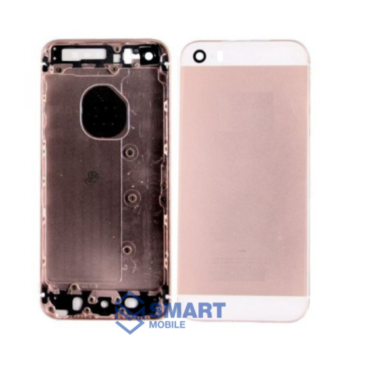 Корпус для iPhone SE (розовое золото) AAA