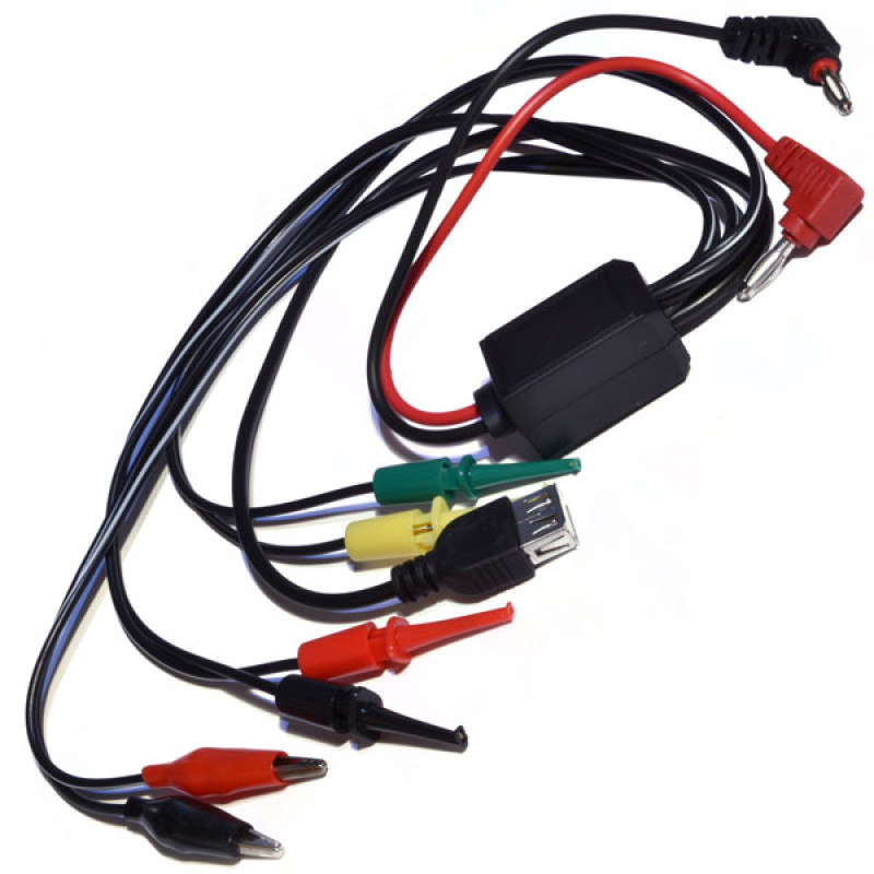 Комплект проводов для источника питания + USB BK-401