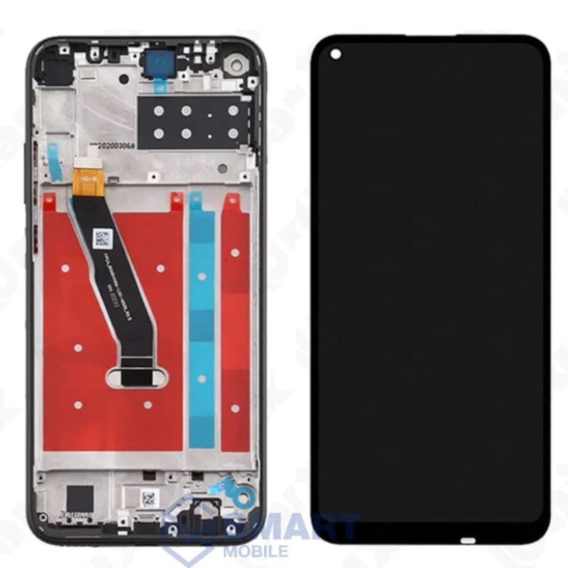 Дисплей для Huawei P40 Lite E/Honor 9C/Play 3/Y7p + тачскрин + рамка (черный) (100% LCD)