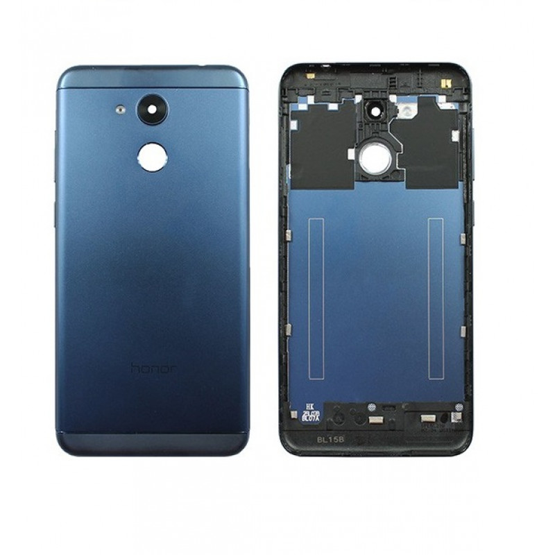 Задняя крышка для Huawei Honor V9 Play (синий) + стекло камеры