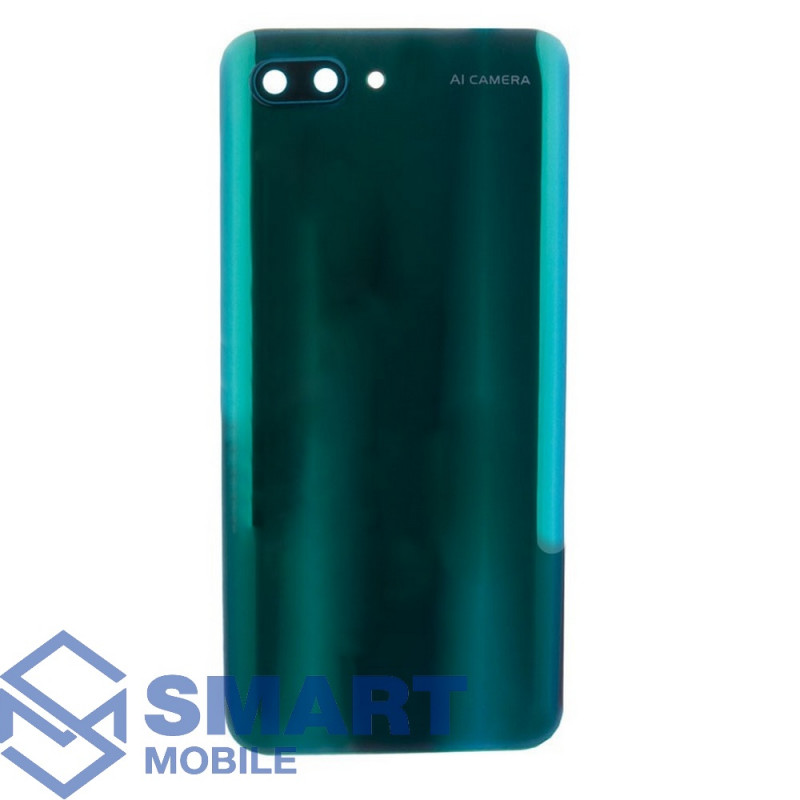 Задняя крышка для Huawei Honor 10 (зеленый) + стекло камеры Premium