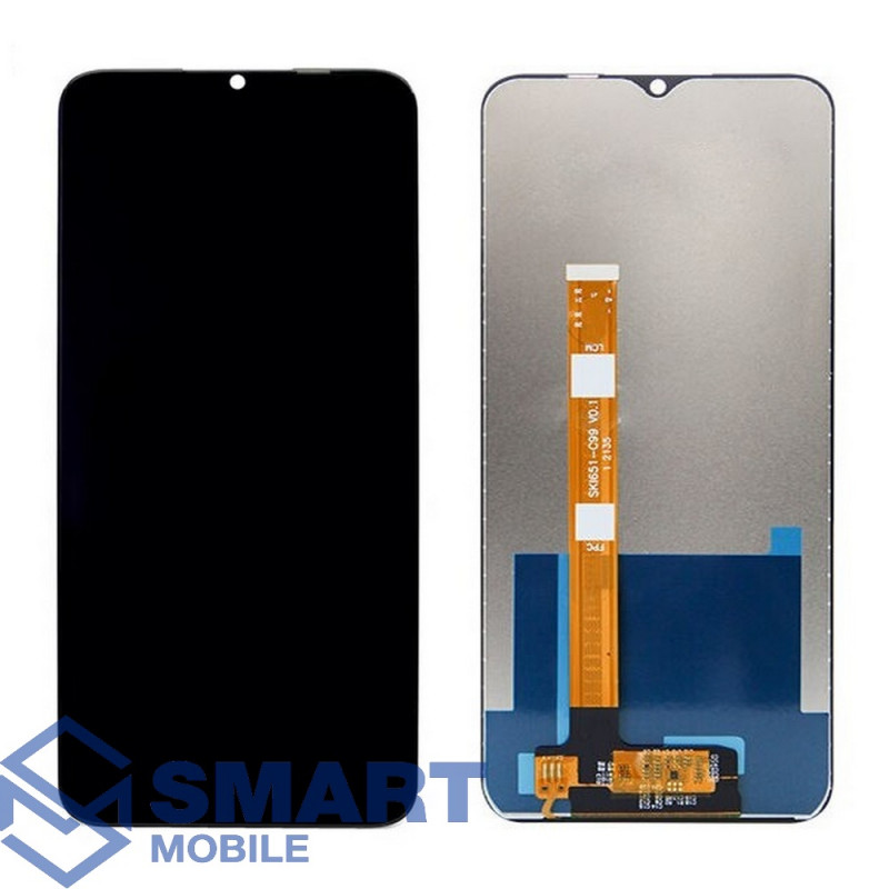 Дисплей для Realme C21Y/C25Y + тачскрин (черный) (100% LCD)