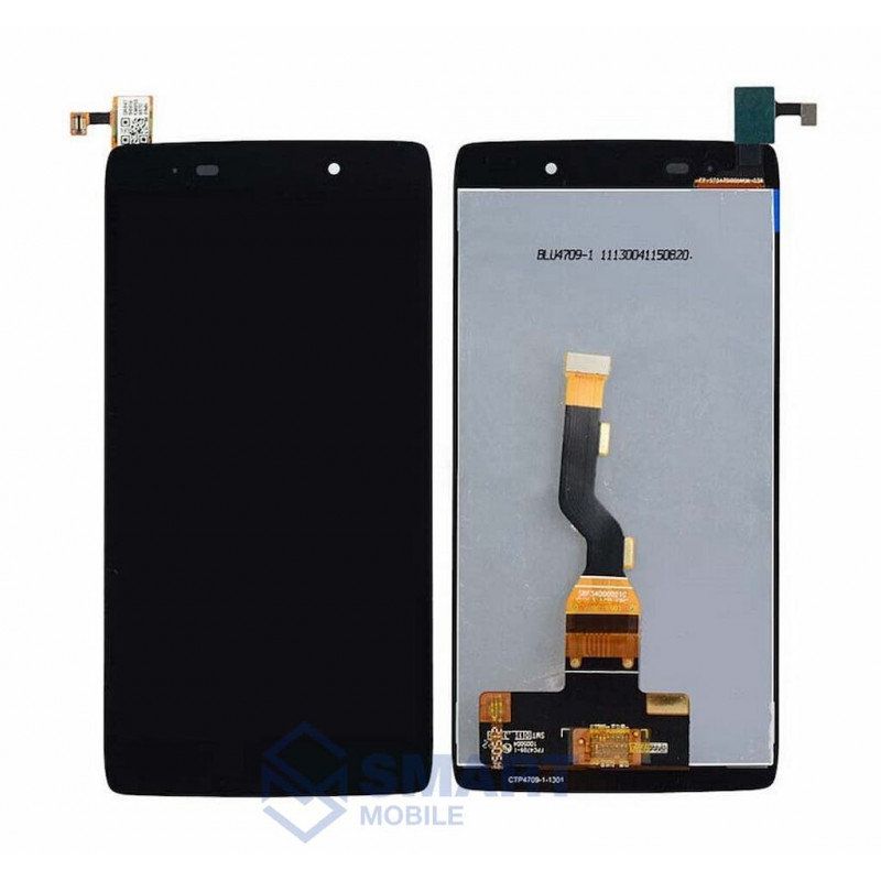Дисплей для Alcatel OT6039y One Touch Idol 3 + тачскрин (черный) (100% LCD)