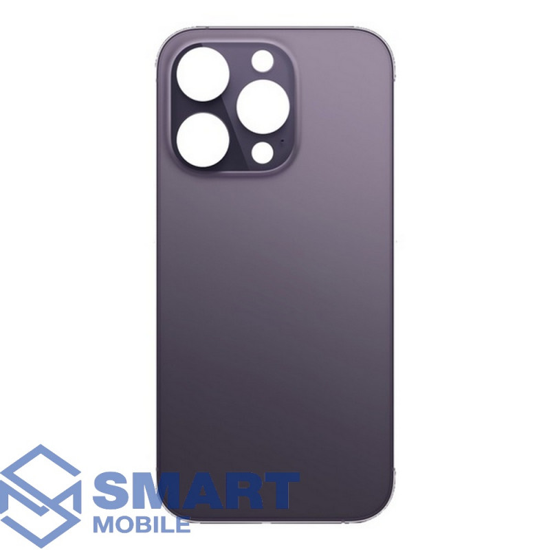 Задняя крышка для iPhone 14 Pro Max (фиолетовый) с широким отверстием