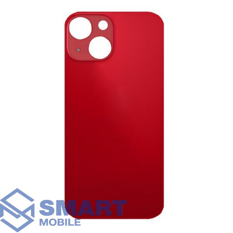 Задняя крышка для iPhone 14 Plus (красный) с широким отверстием
