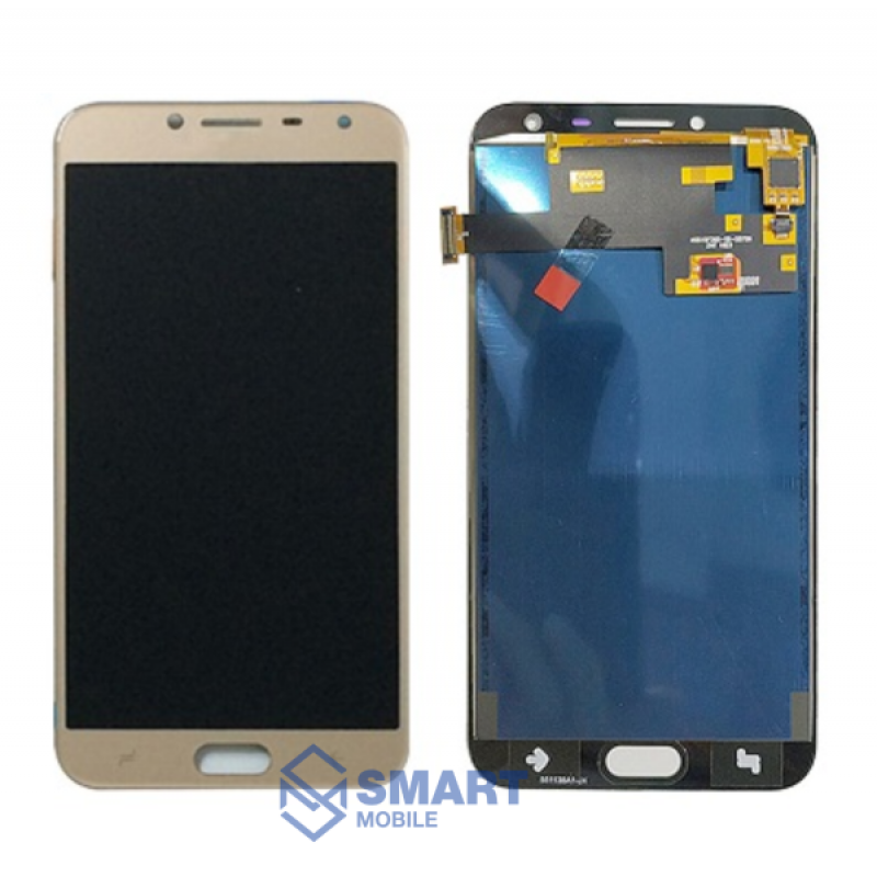 Дисплей для Samsung J400F Galaxy J4 (2018) + тачскрин (золото) (OLED) полноразмерный