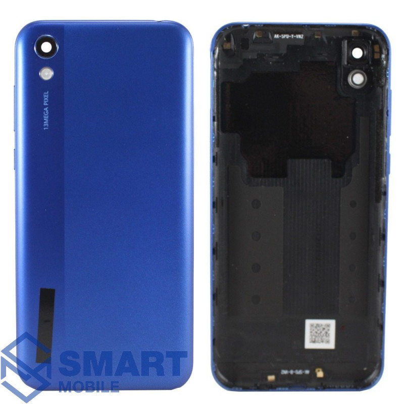 Задняя крышка для Huawei Honor 8s/8s Prime (синий) + стекло камеры