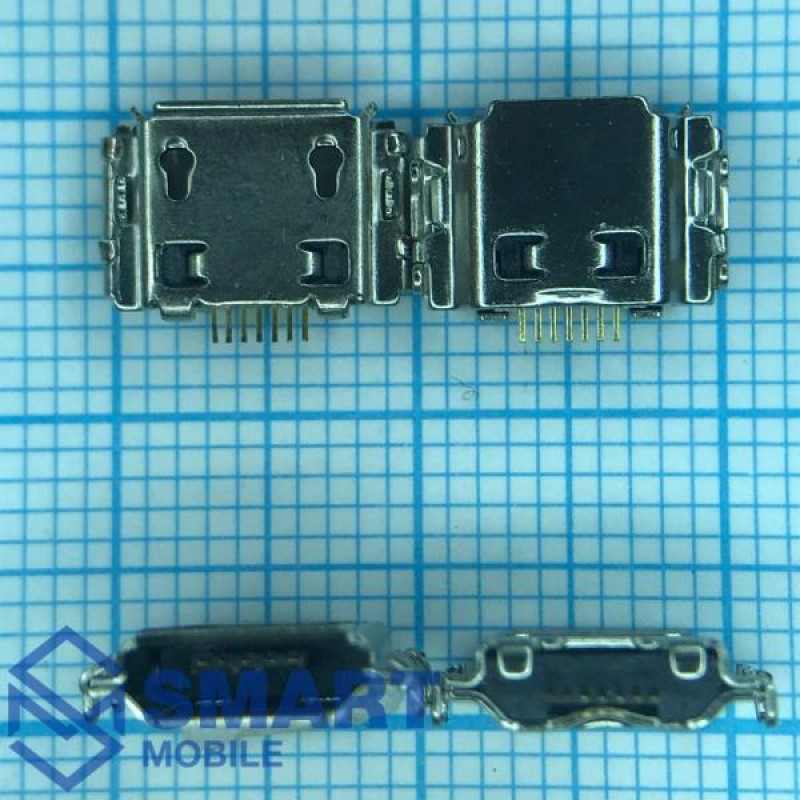 Разъем зарядки Micro USB Samsung Galaxy S5830/S5250/S5620/S5670/S7230/B5510/B7722/i8700/N7000/i5700/S7350/S7550/S8000/S8300 (7пин)