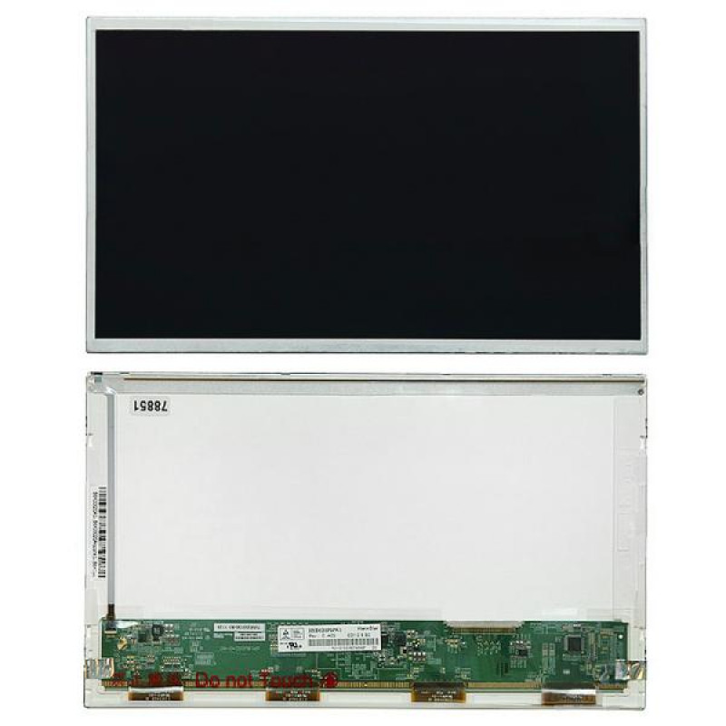 Матрица для ноутбука 12.1" 1366x768 WXGA, 30 pin LVDS, Normal, LED, TN, без крепления, глянцевая. PN: HSD121PHW1