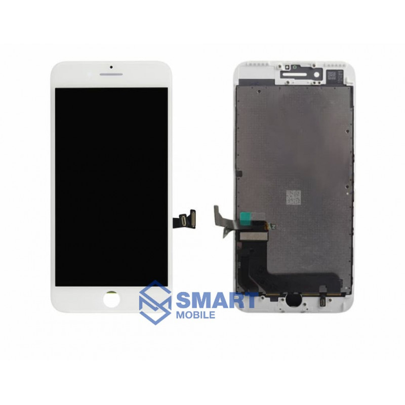 Дисплей для iPhone 7 + тачскрин + рамка (белый) (100% LCD) 