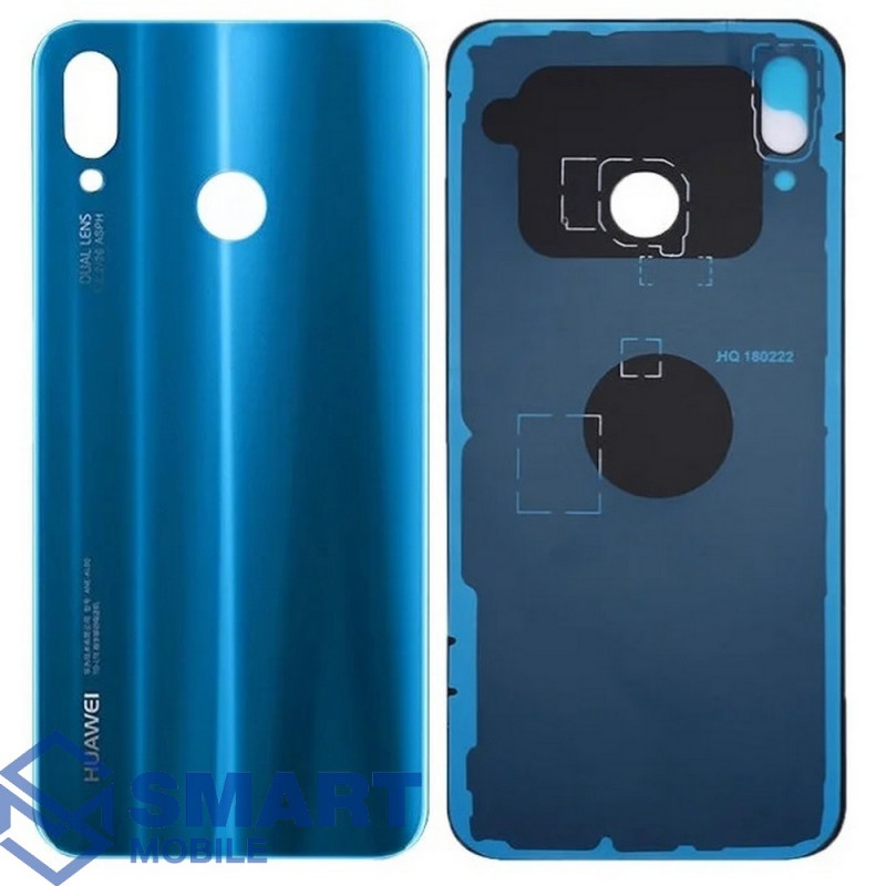 Задняя крышка для Huawei P20 Lite/Nova 3E (синий)