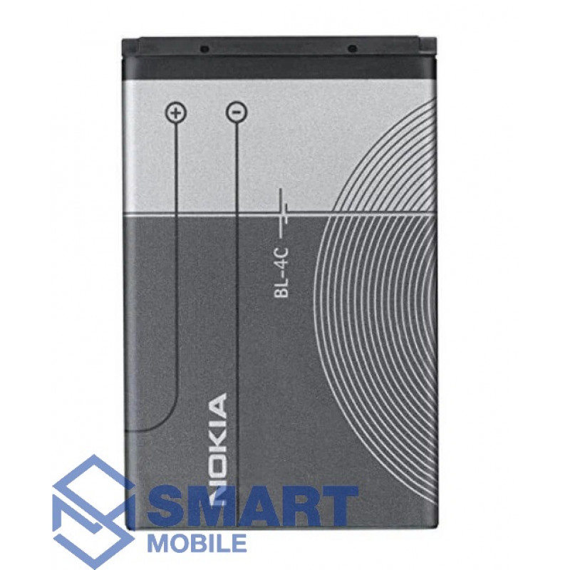 Аккумулятор для Nokia BL-4C Keneksi 4C/Fly BL7407 DS106D/Vertex S104/Inoi 108R/Inoi 245R (850 mAh), AAA