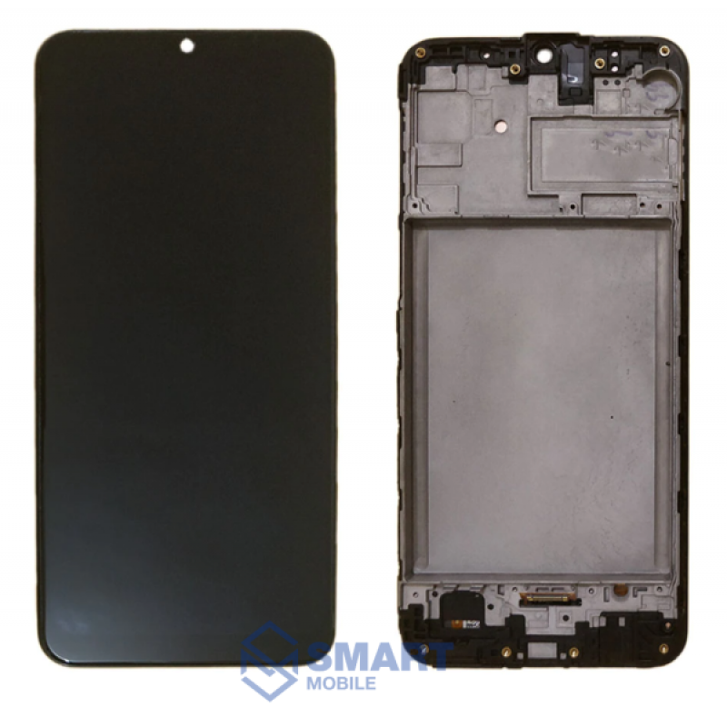 Дисплей для Samsung Galaxy M215F M21/M307F M30s + тачскрин в рамке (черный) сервисный 100%