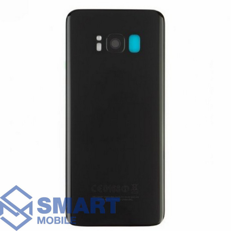 Задняя крышка для Samsung Galaxy G950F S8 (черный) + стекло камеры Premium