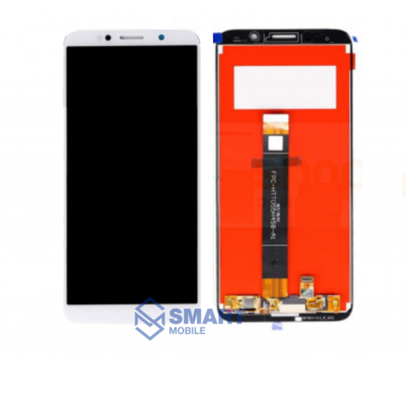 Дисплей для Huawei Honor 7A/7A Prime/7S/Y5 (2018)/Y5 Prime (2018)/Y5 Lite (2018) + тачскрин (белый) (100% LCD)