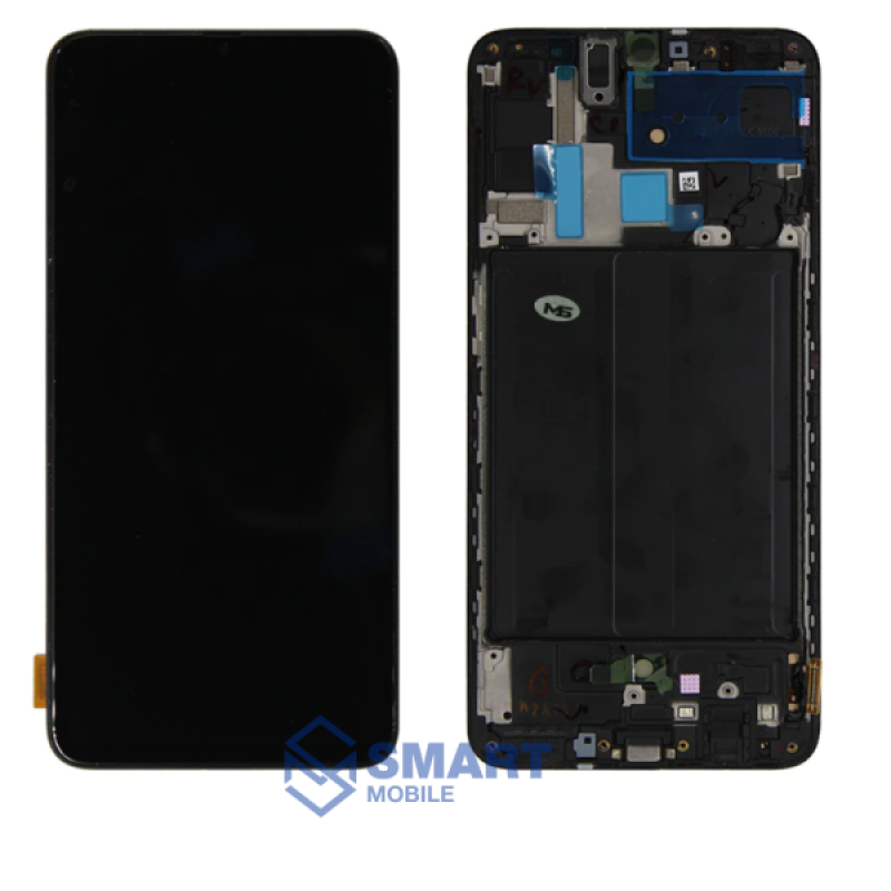 Дисплей для Samsung Galaxy A725F A72 + тачскрин в рамке (черный) сервисный 100% 