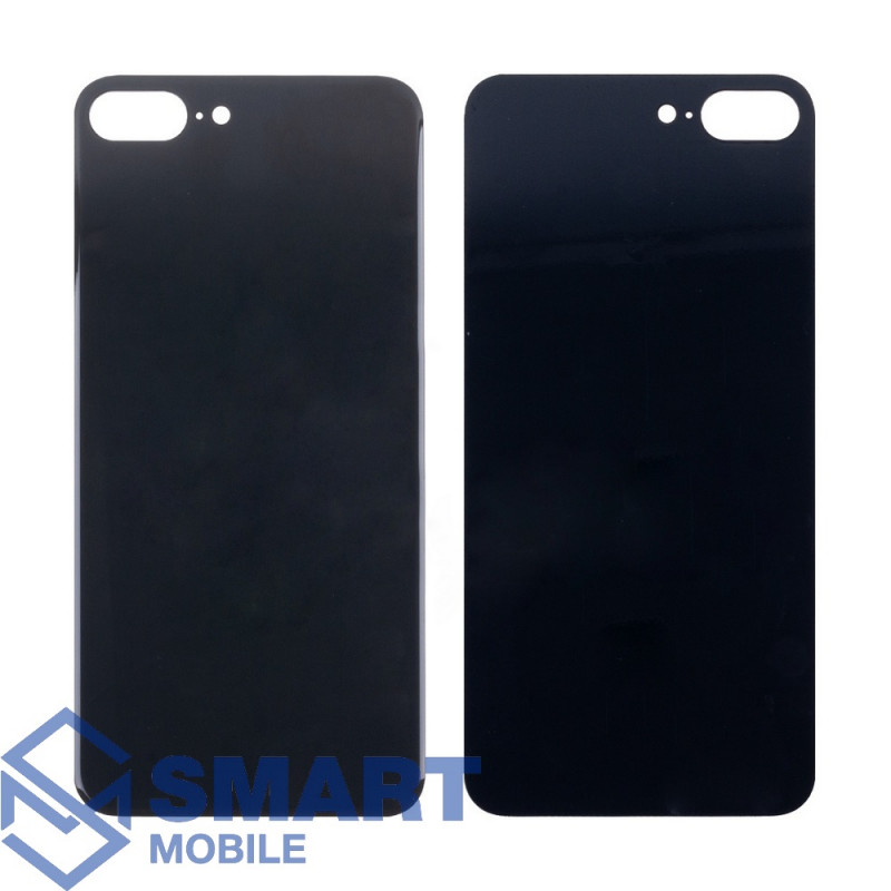 Задняя крышка для iPhone 8 Plus (черный) с широким отверстием Premium