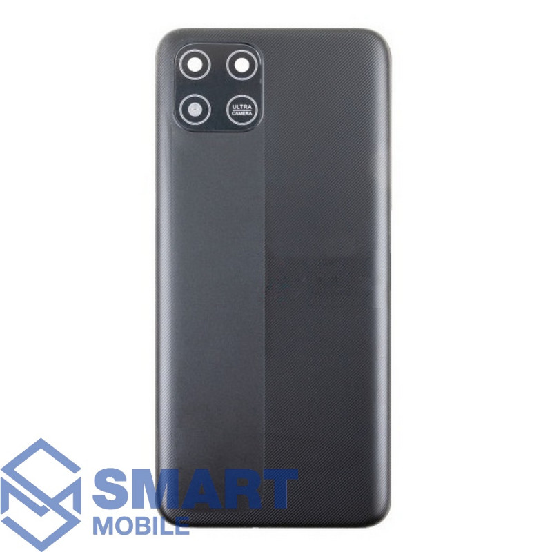 Задняя крышка для Infinix Smart 6 HD (черный) + стекло камеры
