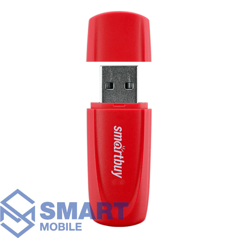 USB флеш-накопитель 32GB Smartbuy Scout USB 2.0/3.0 (красный) (SB32GB2SCR)