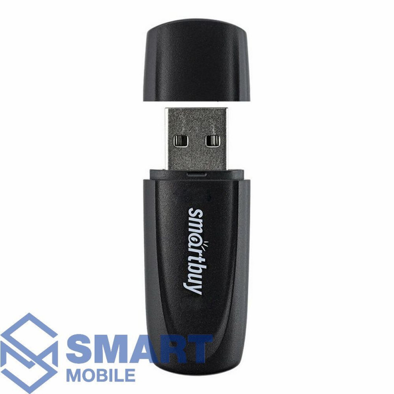 USB флеш-накопитель 16GB Smartbuy Scout USB 2.0/3.0 (черный) (SB016GB2SCK)