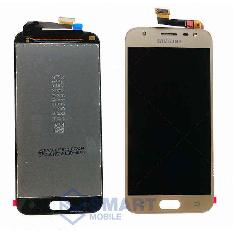 Дисплей для Samsung Galaxy J330F J3 (2017) + тачскрин (золото) сервисный 100%