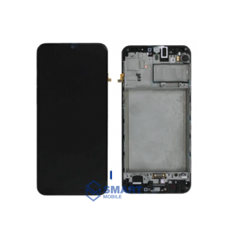 Дисплей для Samsung Galaxy M325F M32 + тачскрин в рамке (черный) сервисный 100%