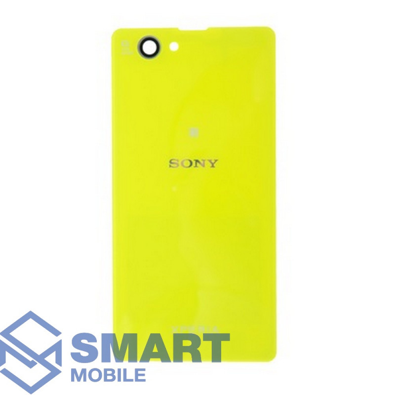 Задняя крышка для Sony Xperia Z1 Compact (D5503) (желтый)
