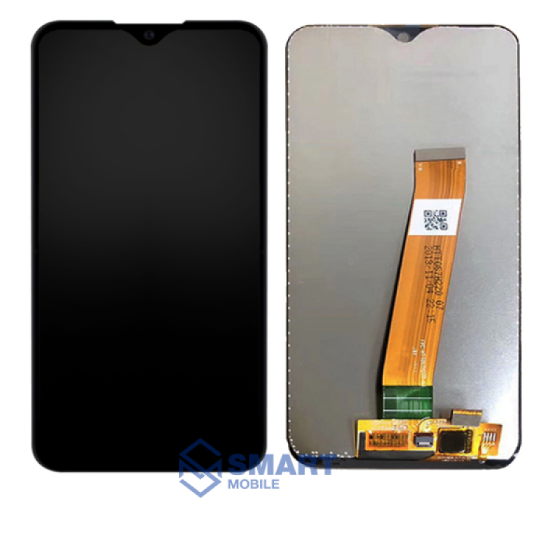 Дисплей для Samsung Galaxy A015F A01/M015F M01 + тачскрин (черный) (узкий конннектор) (100% Service Pack)
