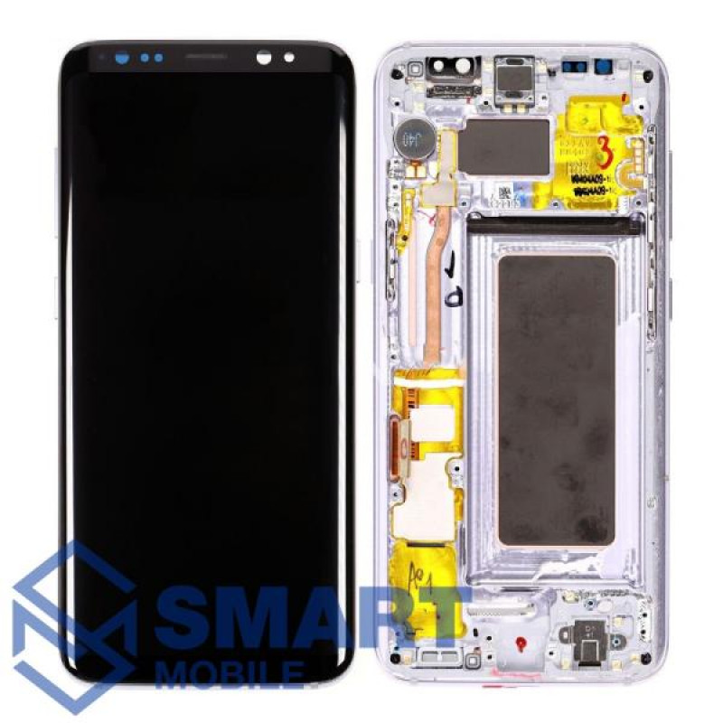 Дисплей для Samsung Galaxy G950F S8 + тачскрин в рамке (черный) сервисный 100%