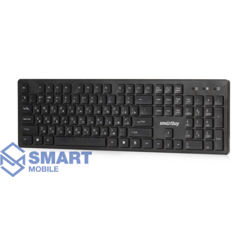 Клавиатура проводная SmartBuy One 208 USB (SBK-208U-K) (черный)