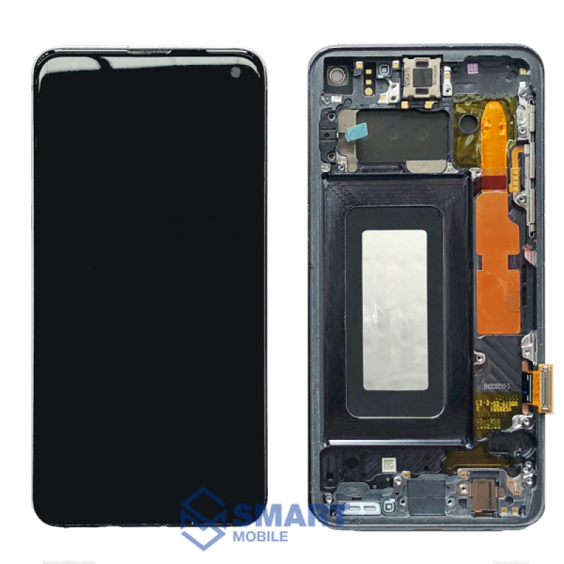 Дисплей для Samsung Galaxy G970F S10e + тачскрин в рамке (черный) сервисный 100%