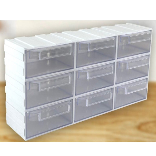 Органайзер для хранения мелких деталей (9 ячеек)