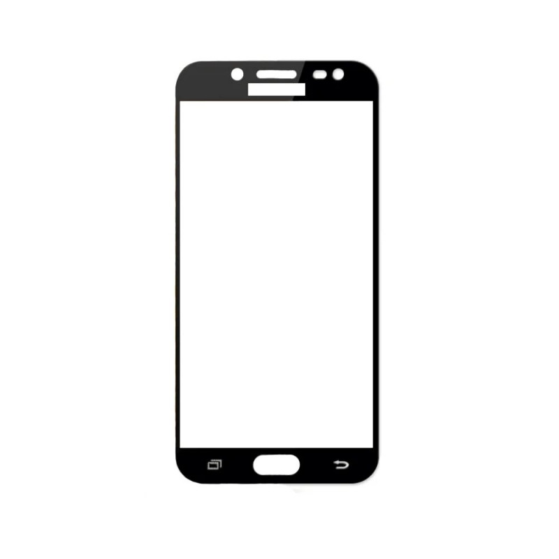 Защитное стекло для Samsung Galaxy J730F J7 (2017) (черный) (полное покрытие) (тех.пак.)