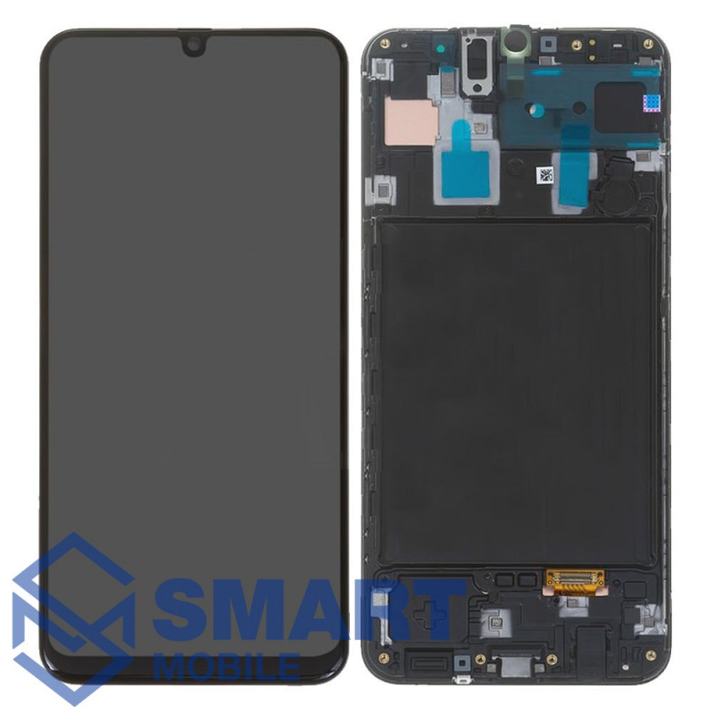 Дисплей для Samsung Galaxy A305F A30 + тачскрин в рамке (черный) сервисный 100% 