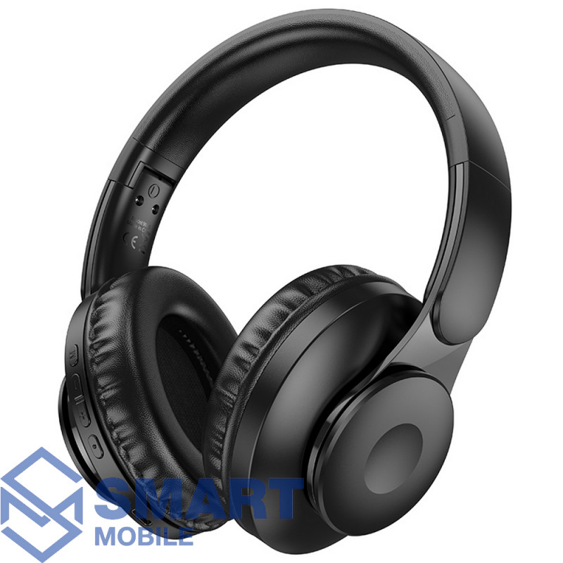 Наушники (гарнитура) (Bluetooth) полноразмерные Hoco W45 (черный)