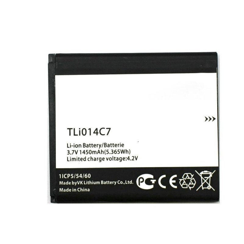 Аккумулятор Alcatel OT4024D (TLI014C7), (1450 mAh), Premium