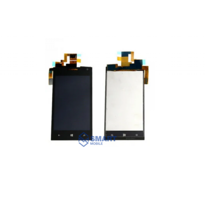 Дисплей для Huawei Ascend W1 + тачскрин (черный)