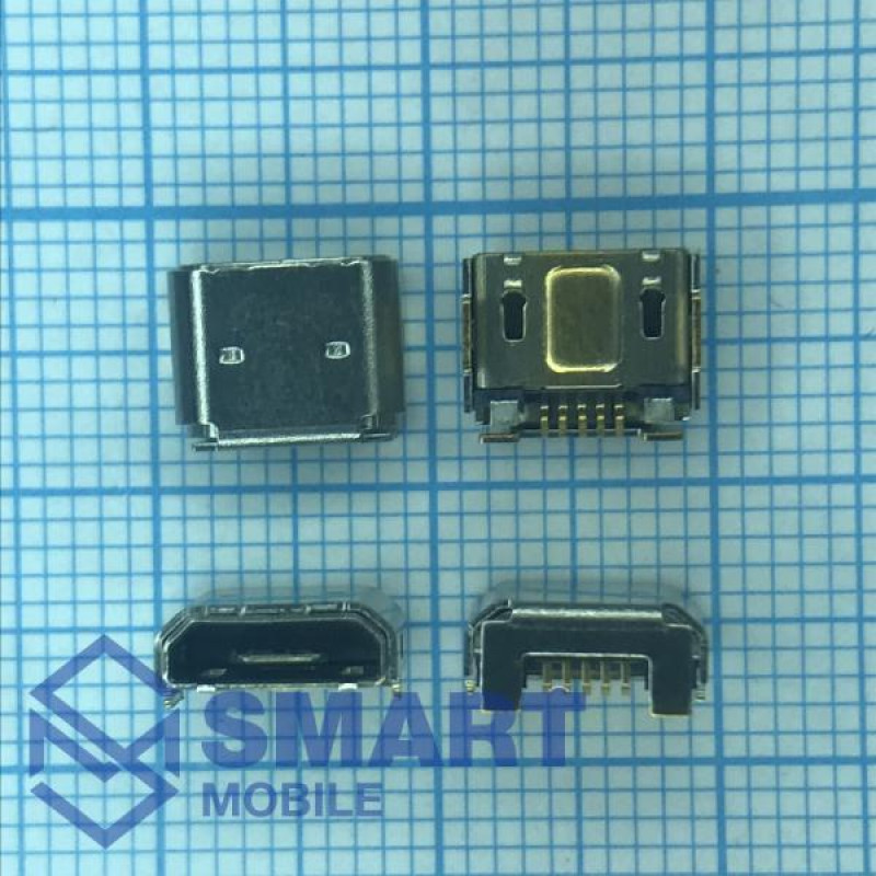 Разъем зарядки Micro USB HTC HD2/Legend/Gratia/Desire S/Desire HD/M8/One M9
