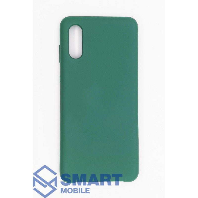 Чехол для Samsung Galaxy A022G A02/M025 M02 "Silicone Cover" (зеленый)
