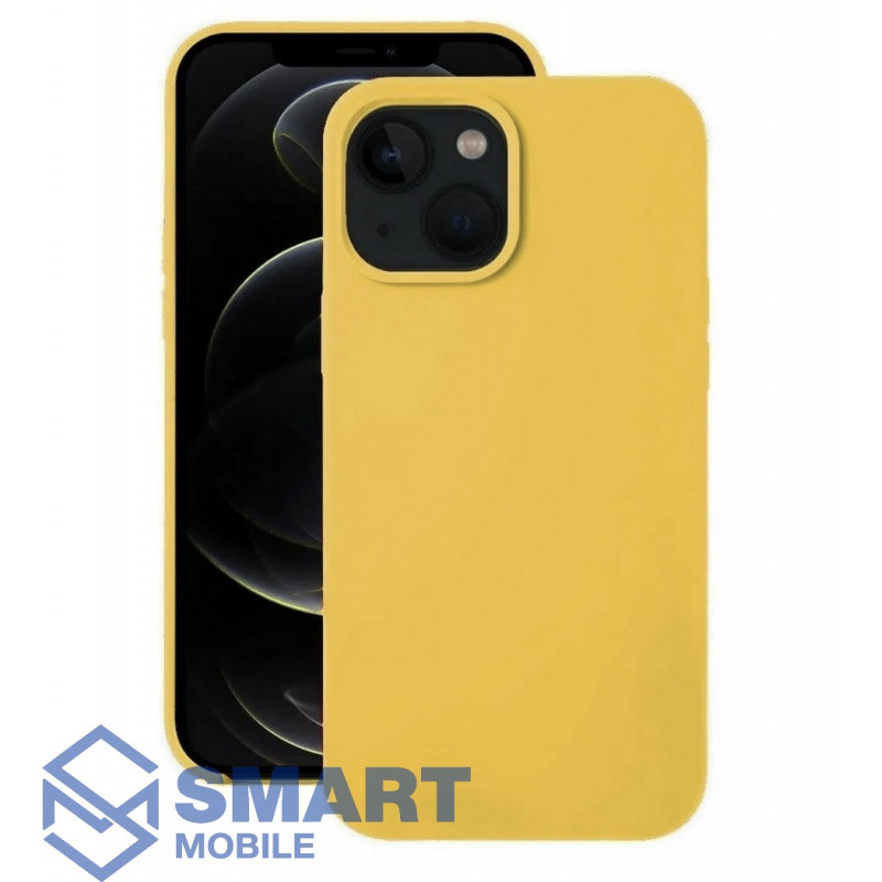 Чехол для iPhone 13 Pro "Silicone Case" (горчичный)