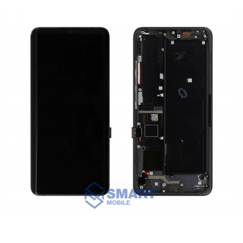 Дисплей для Xiaomi Mi Note 10 lite/Mi Note 10/Mi Note 10 Pro/Mi CC9 Pro + тачскрин в рамке (черный) (100% LCD)