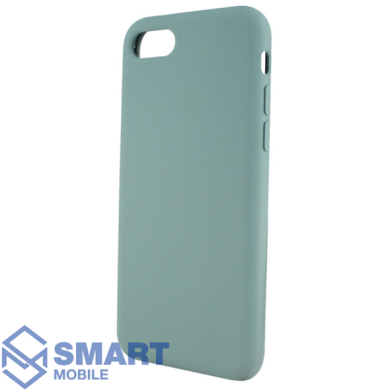 Чехол для iPhone 6/6S "Silicone Case" (кактус) с лого