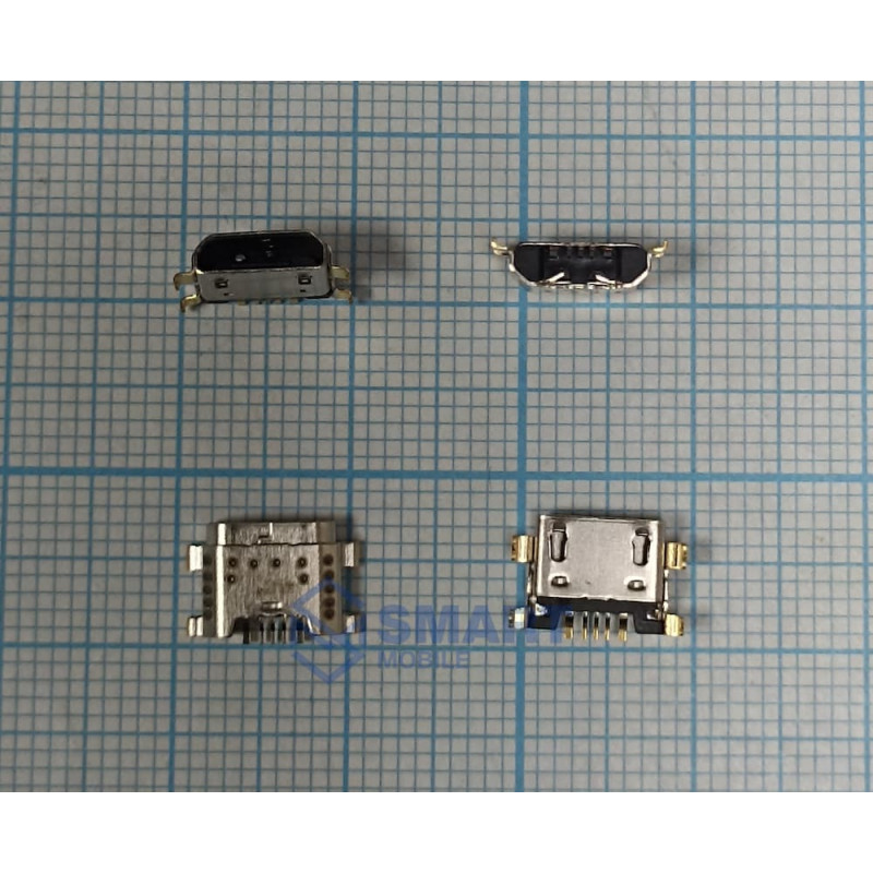Разъем зарядки Micro USB Vivo Y11/Y12/Y17/Y20/Y91C/Y93/Y1s