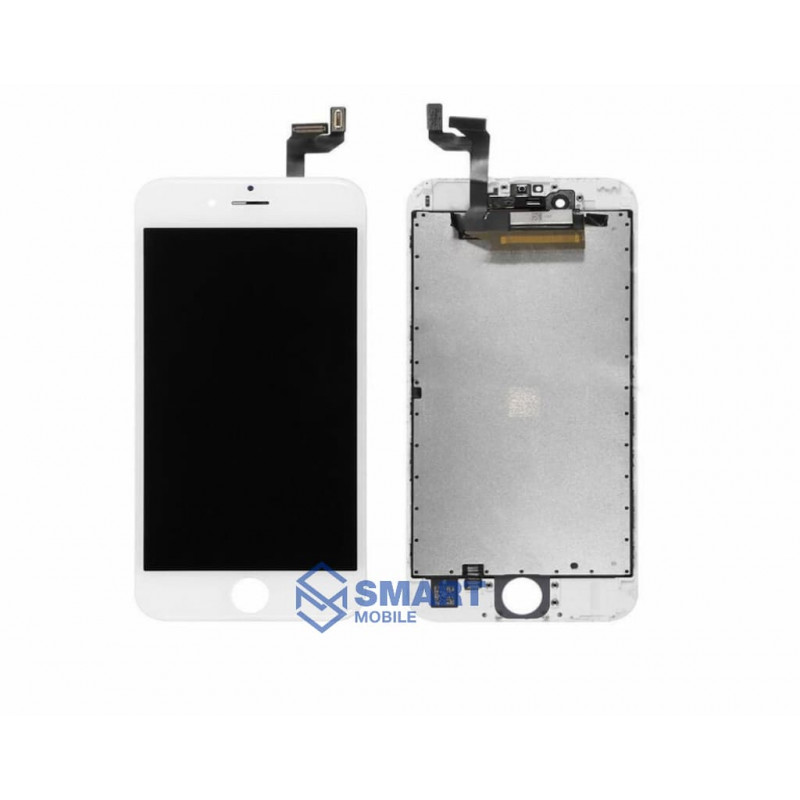 Дисплей для iPhone 6S + тачскрин в рамке (белый) (100% LCD)