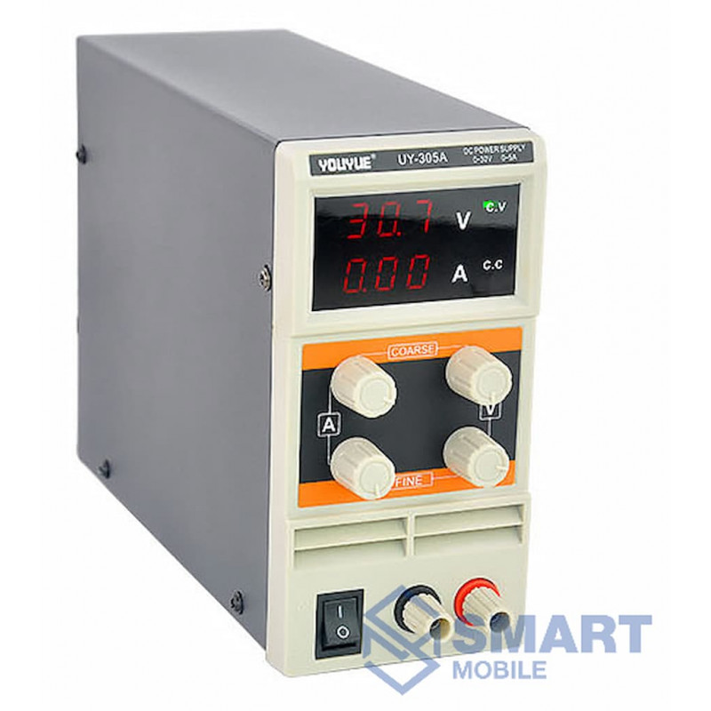 Источник питания Youyue UY-305A (30V, 5A, режим стабилизации тока) 