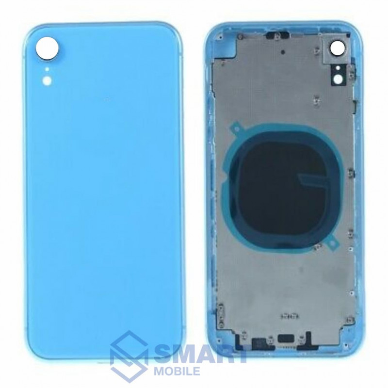 Корпус для iPhone XR (голубой) Premium