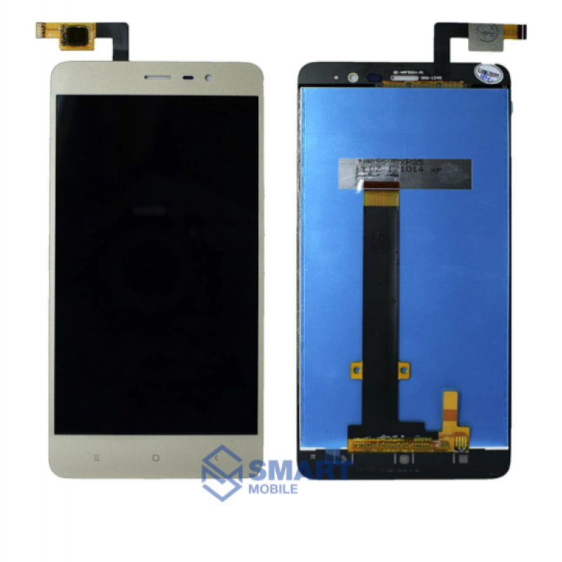 Дисплей для Xiaomi Redmi Note 3 Pro SE (149.6мм) + тачскрин (золото)